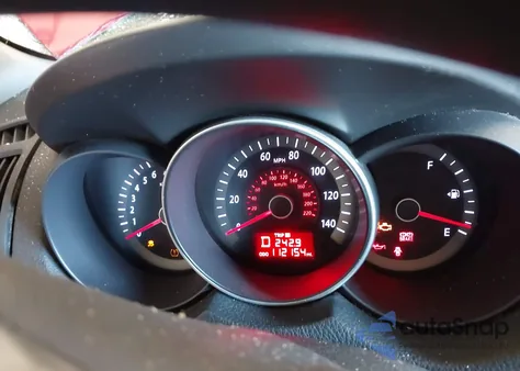 2011 Kia Forte Ex z USA, uszkodzony, nr VIN KNAFU5A26B5417542